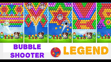 Bubble Shooter Legend - first play video game review!