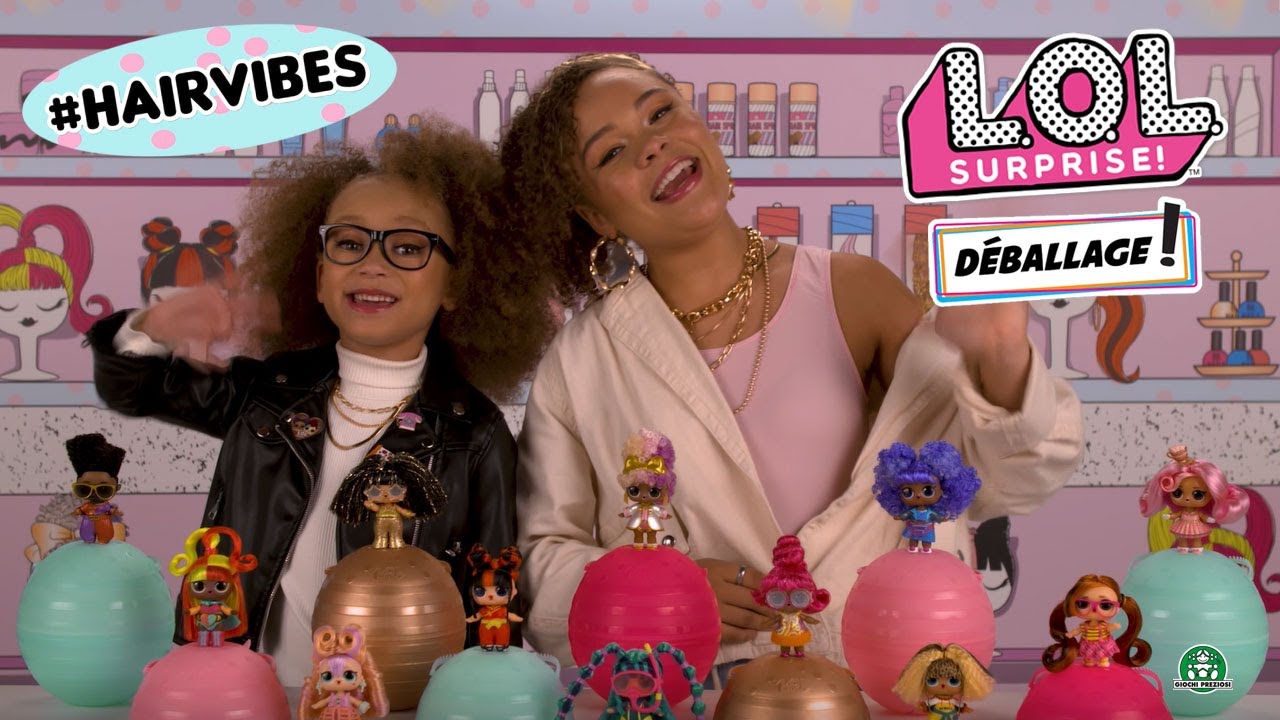 L.O.L Surprise / #Hairvibes / Unboxing ! / Giochi France