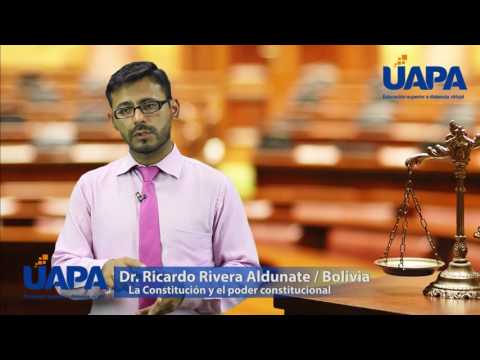 La Constitución y el poder constitucional - Dr. Ricardo Rivera Aldunate