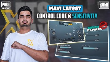 Mavi Control Code & Sensitivity REVEAL - Its BugG