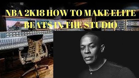 NBA 2K18 | RECORDING STUDIO LOCATION - HOW TO MAKE BEATS IN THE RECORDING STUDIO!!!