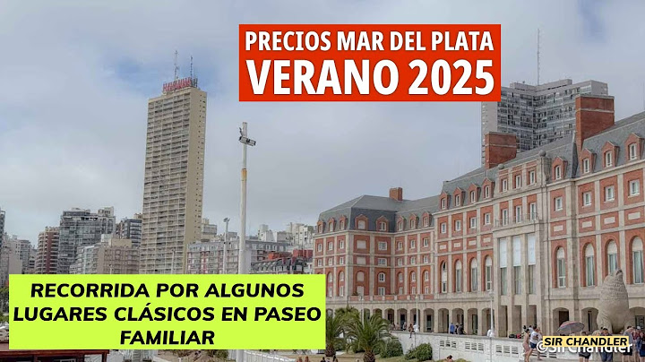 MAR DEL PLATA ENERO 2025: PRECIOS EN ALGUNOS LUGARES