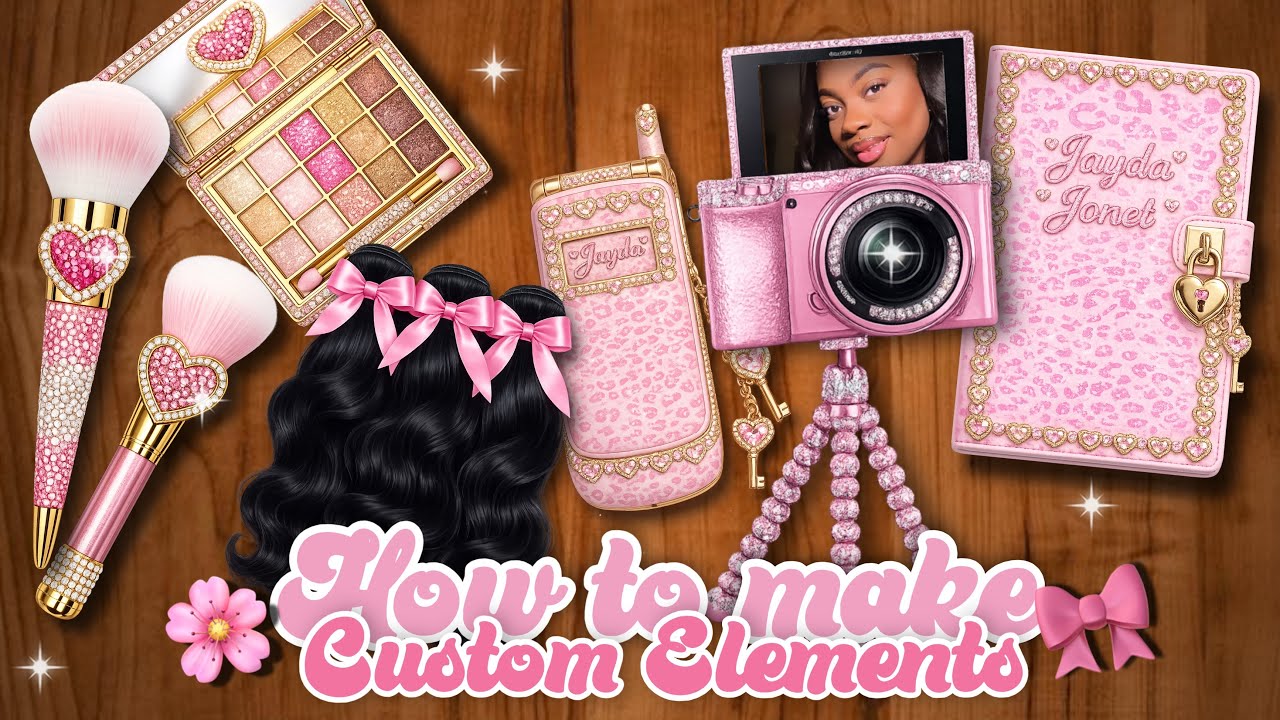 HOW TO MAKE CUSTOM ELEMENTS FOR YOUR INTROS USING CHAT GPT🎀💖✨ | 2026!! LEAHTHEPLUG 💕✨
