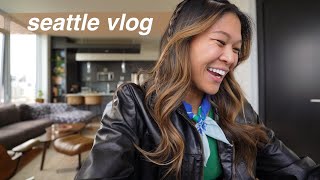 seattle vlog | seahawks draft party, exploring the city, and kraken & sounders games! by Kelly Lira 5,244 views 2 years ago 11 minutes, 14 seconds