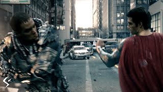 Man of Steel (4K) Superman VS Zod Part 1