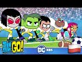 Piłka nożna kontra futbol amerykański | Teen Titans Go! po Polsku 🇵🇱 | @DCKidsInternational