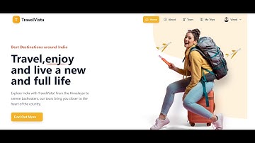 TravelVista – Complete Frontend & Backend Travel App (React + Node.js)