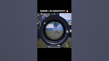 Sniper Headshot Sensitivity 8X Scope BGMI & PUBG