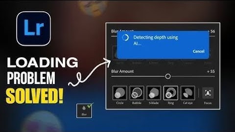 New Update! Lightroom Ai Lens Blur Feature || How to Blur Background Like DSLR in Lightroom Mobile