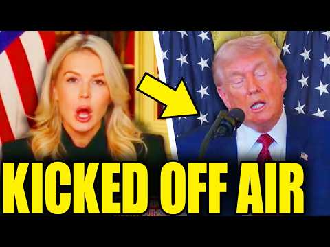 Thumbnail for Leavitt Tantrums As Slurring Trump Kicked Off Air