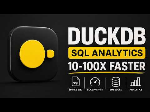 The SQLite for Big Data: Run SQL on Millions of Rows in Milliseconds | DuckDB