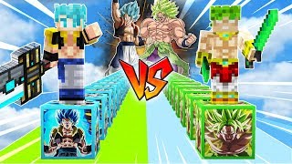 СРАЖАЙТЕ СЧАСТЛИВЫЕ БЛОКИ GOGETA BLUE vs. LUCKY BLOCKS BROLY SS LEGENDARY 😱💥 LUCKY BLOCKS MINECRAFT