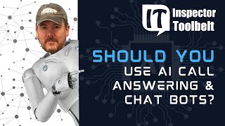 AI Call Answering/Chat Services For Home Inspectors #ai #homeinspections #aichatbot #aichatbots