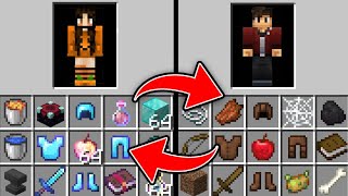 Minecraft UHC but our inventory gets RANDOMLY swapped...