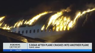 Taking a closer look at deadly plane crash on runway in Japan