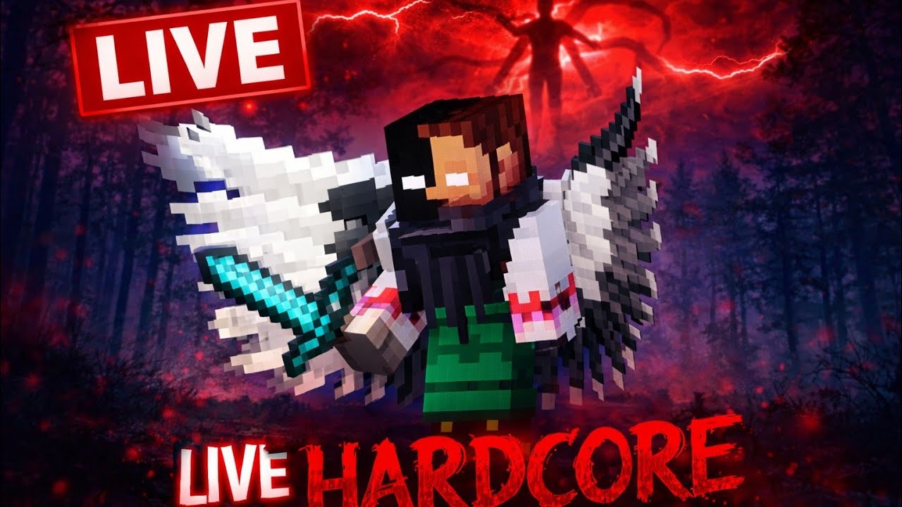 MINECRAFT HARDCORE LIVE ONN - YouTube