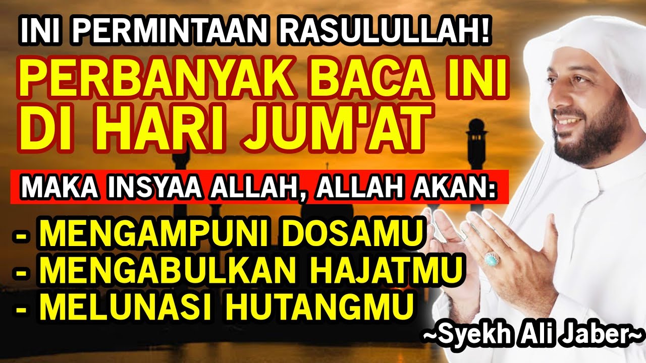 Jika ingin Allah Lunasi Hutangmu, Semua Hajat Terkabul! Perbanyaklah Baca Ini - Syekh Ali Jaber