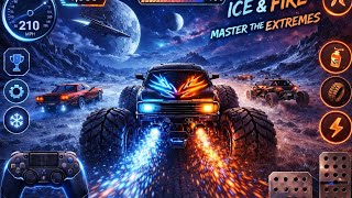 Monster Truck Extreme Racing 3D 🚛 Biggest Mega Ramp Ever | Android Game screenshot 5