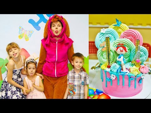 На KidsFM День рождения Анюты, 4 года! (16 серия на KidsFM) видео для детей