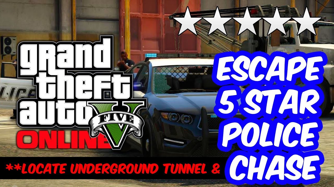 2018 GTA 5 Online How to Find the Tunnel Underground Survive the