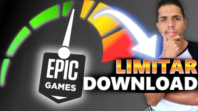 Como acelerar o download na epic games! (2023)SEM USAR APP