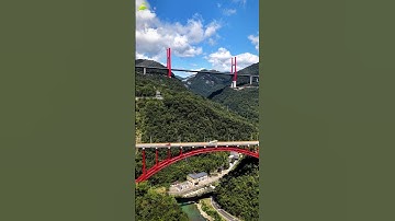 WORLD’S WIDEST H-Beam Cable-Stayed Bridge | Chaibuxi Grand Bridge #civilengineering