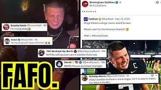 Thug Diego Pavia Fafo After Ufl Team Takes Interest Heisman F-Word Stunt Ruins Nfl Draft Stock