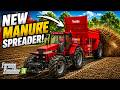 Spreading Manure with Our NEW TEAGLE TITAN 17! | New American | EP 35 | Farming Simulator 25