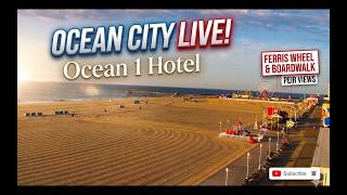 Ocean City Boardwalk & Beach Cam: Live from Ocean 1
