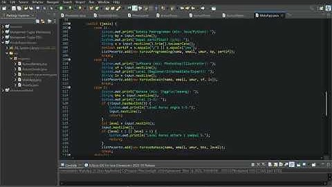 Responsi Praktikum Pemrograman Berorientasi Objek - Sistem Pendaftaran Kursus