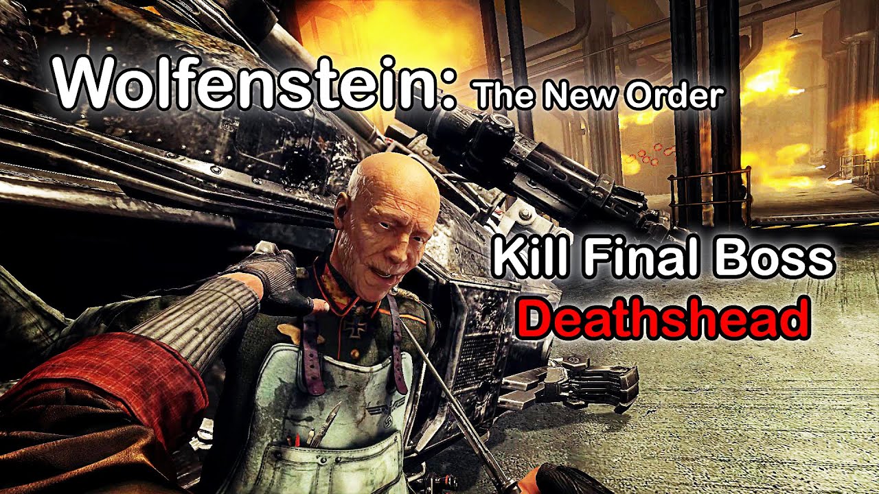 Wolfenstein The New Order: Final Boss + Ending ( PS4 Quality