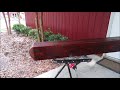 Wood working tip. Useing dowels to keep wood beams from spliting. Wood working tip. Useing dowels to keep wood beams from spliting.