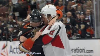 Dion Phaneuf vs Corey Perry Dec 6, 2017