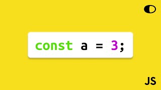 Javascript: sabías que const no es solo para constantes