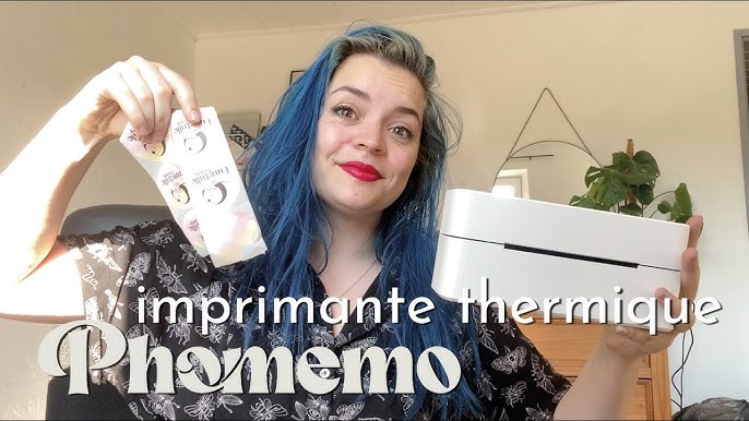 Une imprimante sans encre?⎪Crash test Phomemo⎪+ exemple Bullet Journal⎪ZoWé  