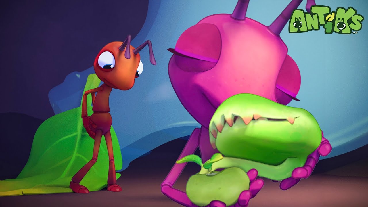Feeding Mr Chompy 🪴 | Antiks 🐜 | Funny Cartoons for Kids