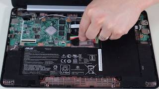 Teardown / Disassembly for Asus Chromebook C201P / C201PA-DS02 Laptop