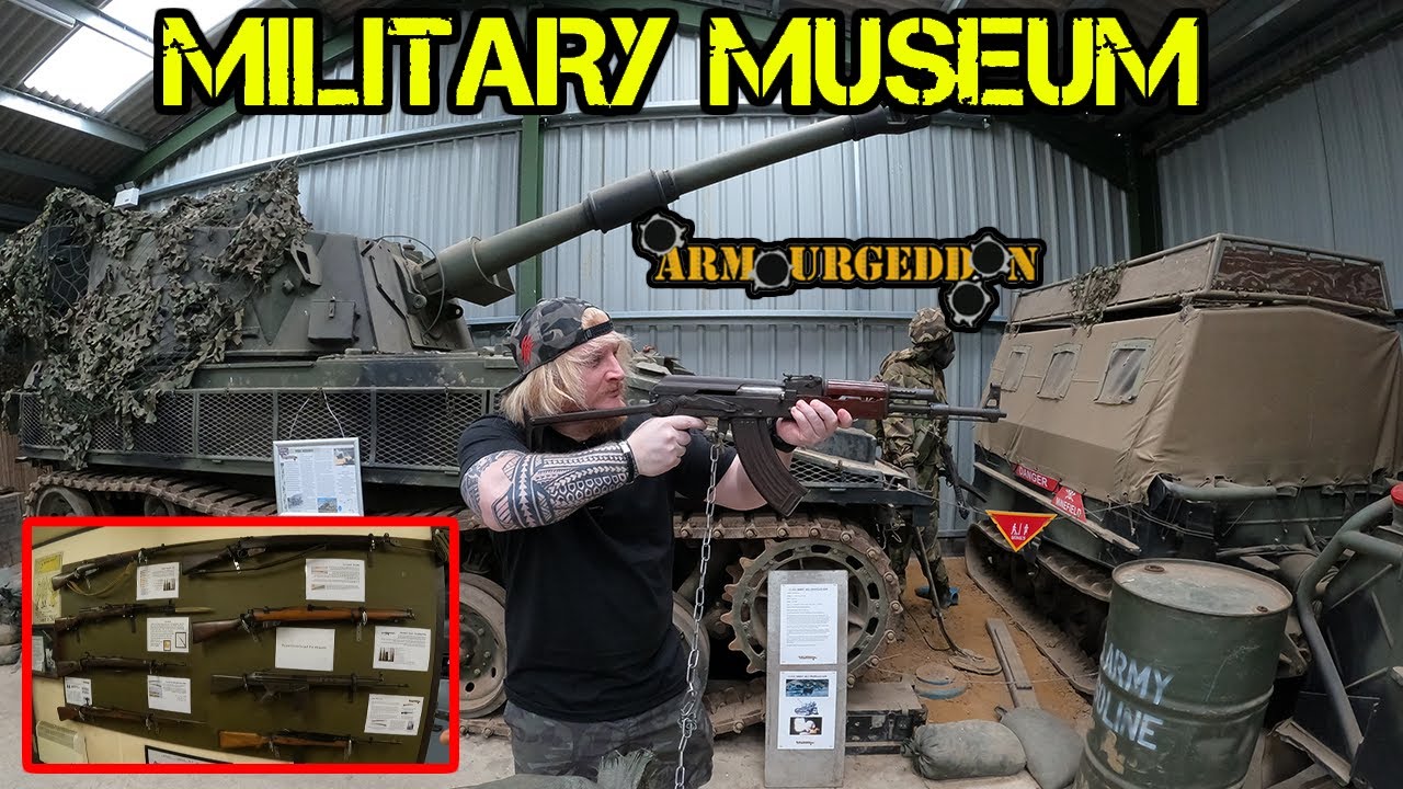 ARMOURGEDDON MILITARY MUSEUM - TANKS, ARTILLERY, WEAPONS & MORE (WW2 & Cold War) Ft 