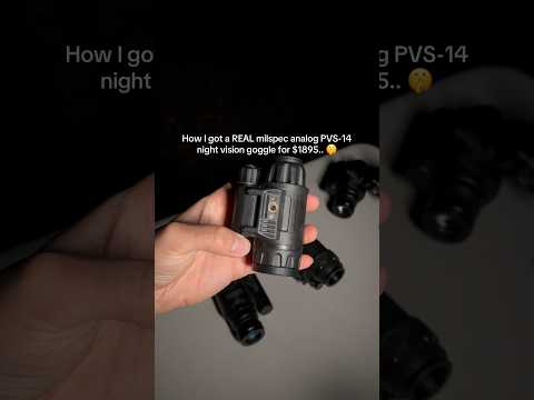 How To Get REAL Night Vision For Cheap
