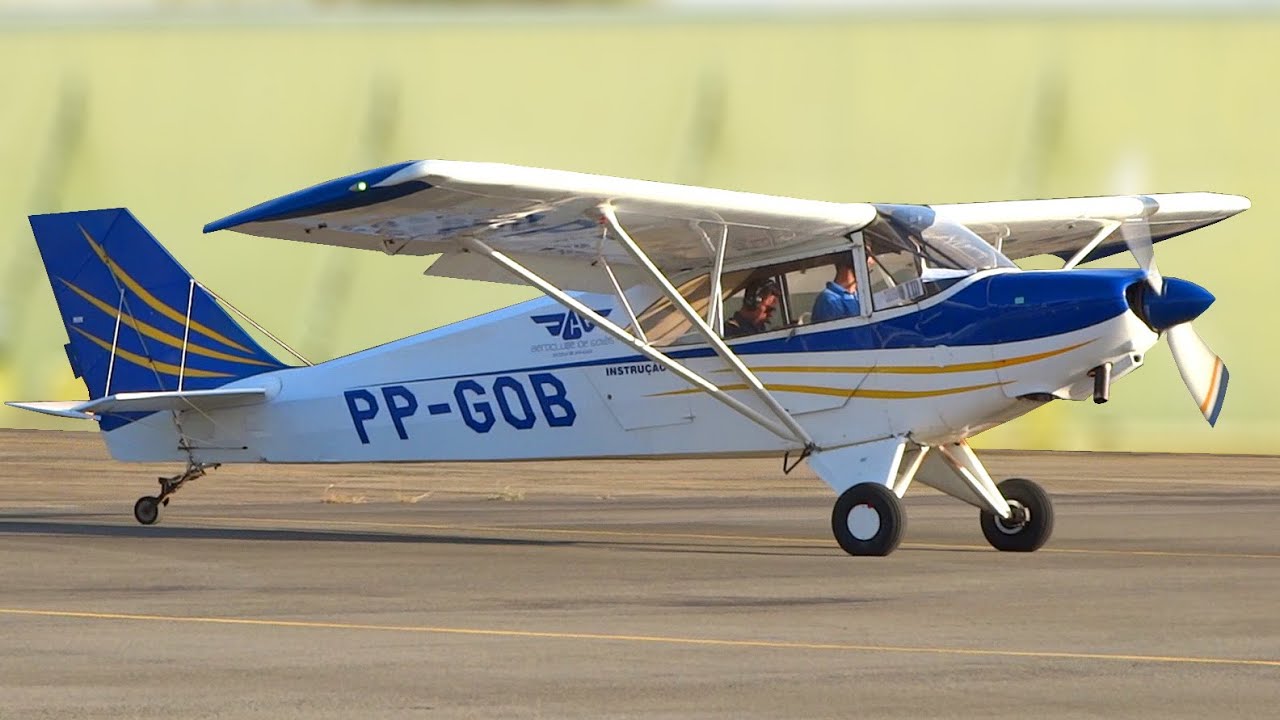 Small Planes Take off Smallest Airplane Smallest Aeroplane Take off Little Plane Video