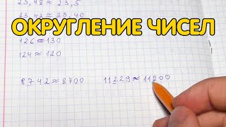 Приближенные значения чисел. Округление чисел