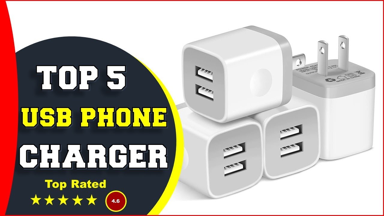 ✅ Top 5: Best USB Phone Chargers of 2023