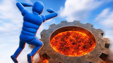 Ragdolls vs Lava Magma – Extreme Euphoria Physics Destruction