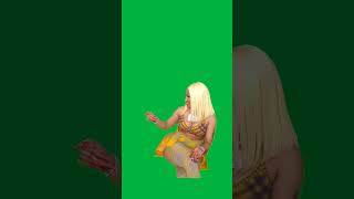 Nikki Minaj are you slow? Green Screen #shorts