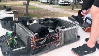 Coleman Mach AC How to Open and Clean