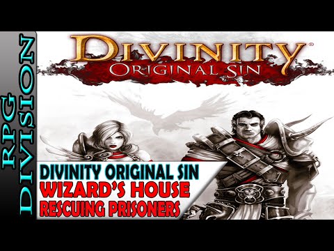 Divinity: Original Sin - Tunnel To Wizard's House, Hidden Villagers & Rescuing Prisoners