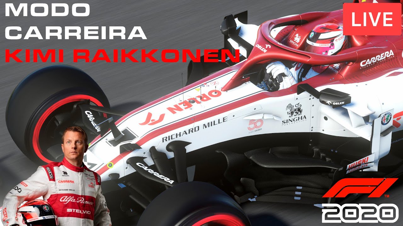 A SAGA DO HOMEM DE GELO! 🍦 Kimi Raikkonen: Modo Carreira F1 2020 #08