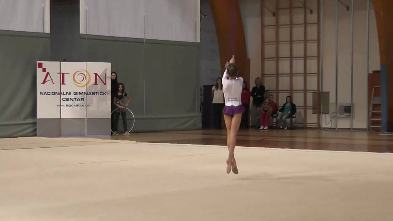 Rea Strnad - ritmicka gimnastika 2010- drzavna prvakinja