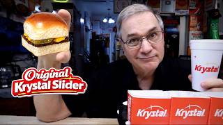 Krystal Original Slider Review 1.39 150 Cal Joe Is Hungry