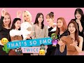 TWICE Competes To See Who Is The Best Actress | That's So Emo | Cosmopolitan